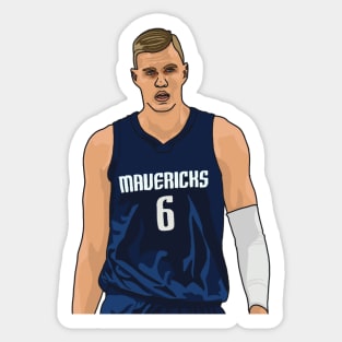 Kristaps Porzingis | Dallas Mavericks Sticker